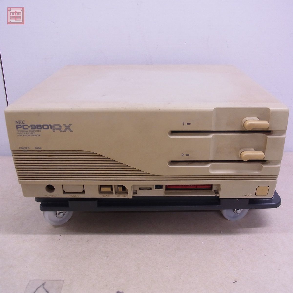 NEC PC-9801 RX21 本体 通電不可 キーボード + FD + マニュアル類付