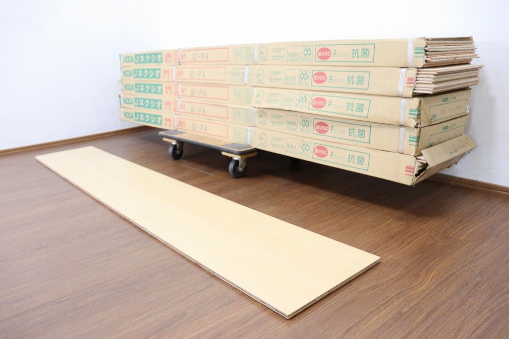 【埼玉引取】S7982◆NODA◆床/フローリング◆5ケース◆1ケース6枚入◆Jネクシオ◆床暖房対応◆現場余品◆JN1 S2-PA