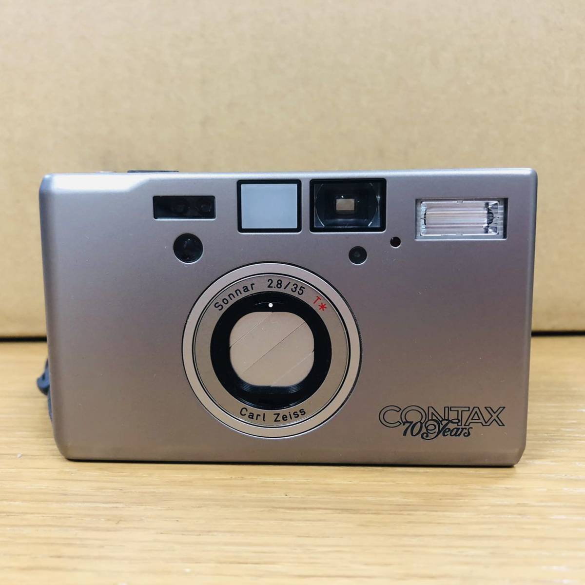 ★ contax T3 70years ★ コンパクトフィルムカメラ 70周年記念 チタンブラック レザーハーフケース コンタックス T3 CONTAX Limited Excellent w 70」の落札相場・落札価格