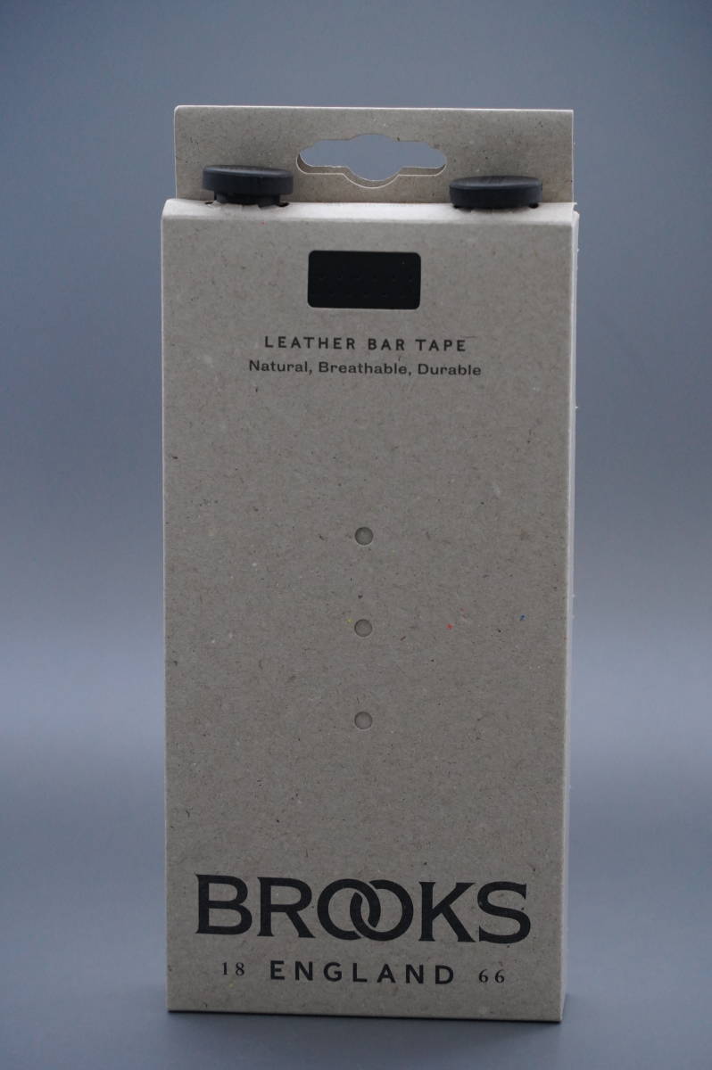 Brooks レザーバーテープ　黒　未使用　☆