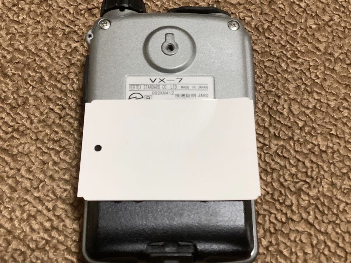 YAESU VX-7 八重洲VX-7 八重洲 スタンダード受信機アマチュア無線