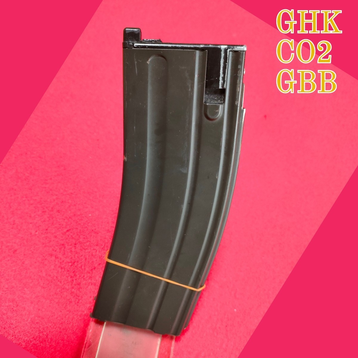 爆買い，高品質 GHK M4シリーズ CO2 ガスブローバック マガジン ガス漏れジャンク(ガスガン)｜売買されたオークション情報、yahooの商品情報をアーカイブ公開 - オークファン ガスガン