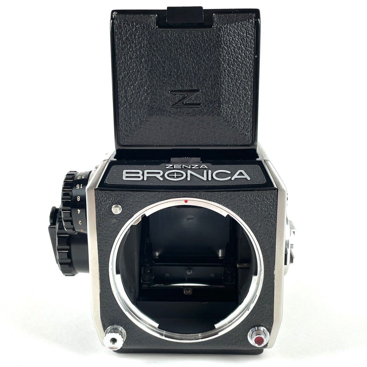 ゼンザブロニカ Zenza Bronica EC + NIKKOR-P 7.5cm F2.8 中判カメラ 