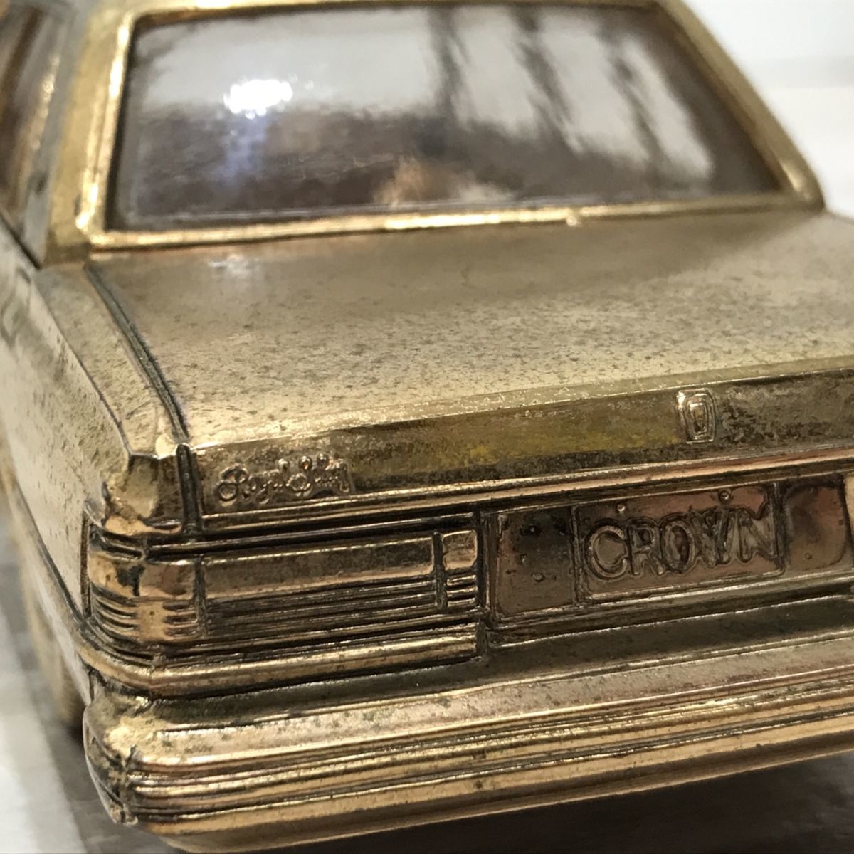 ニュークラウン　シガレットケース 当時物 トヨタ ニュークラウン NEW CROWN シガレットケース 小物入れ