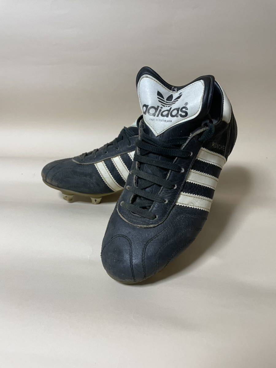 アディダス(adidas)古いサッカーシューズ ミュンヘン (25cm？)コレクションに！