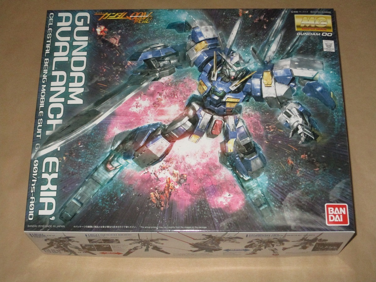 限定MG 1/100 「GN-001/hs-A01D ガンダムアヴァランチエクシアダッシュ