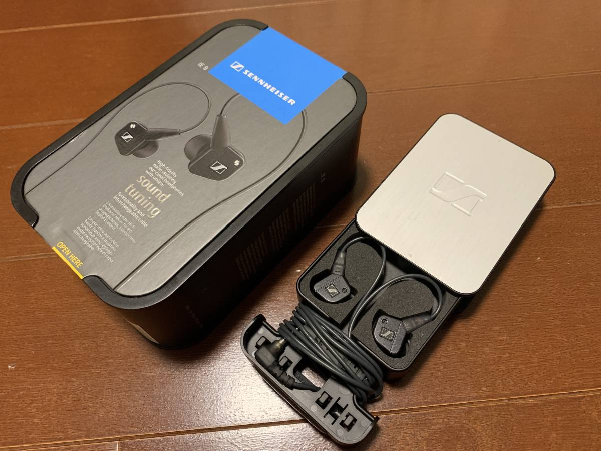 送料込】Sennheiser IE8 ゼンハイザー カナル型イヤホン ゼンハイザー