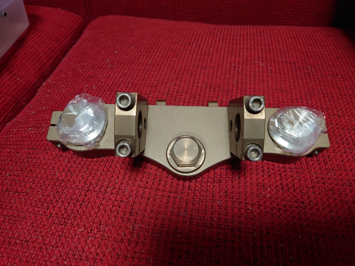 Z400GP 希少 当時物?! アルミ削り出し トップブリッジ 【美品】