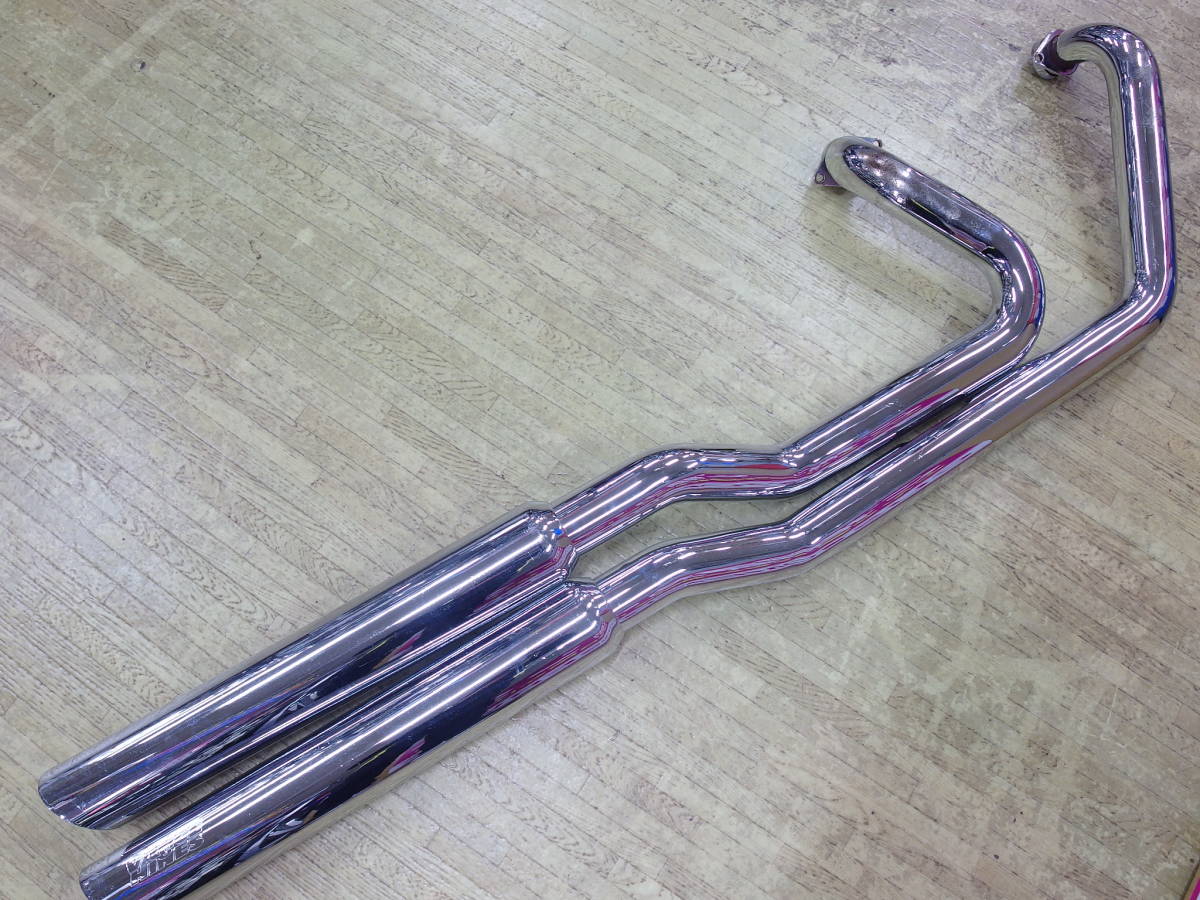 ■VANCE&HINES BIG SHOTS STAGGERED XV1600 XV1700 マフラー■Y315FC