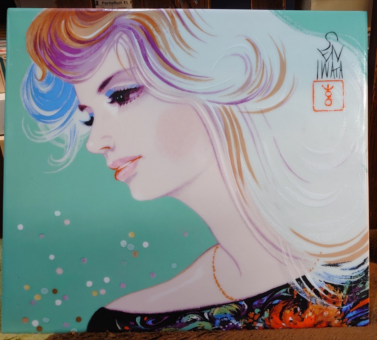 【希少】トレント Torrente 陶額 陶画 陶板画 デッサン 人物画 美術品・アンティーク・コレクション 【希少】トレント Torrente 陶額