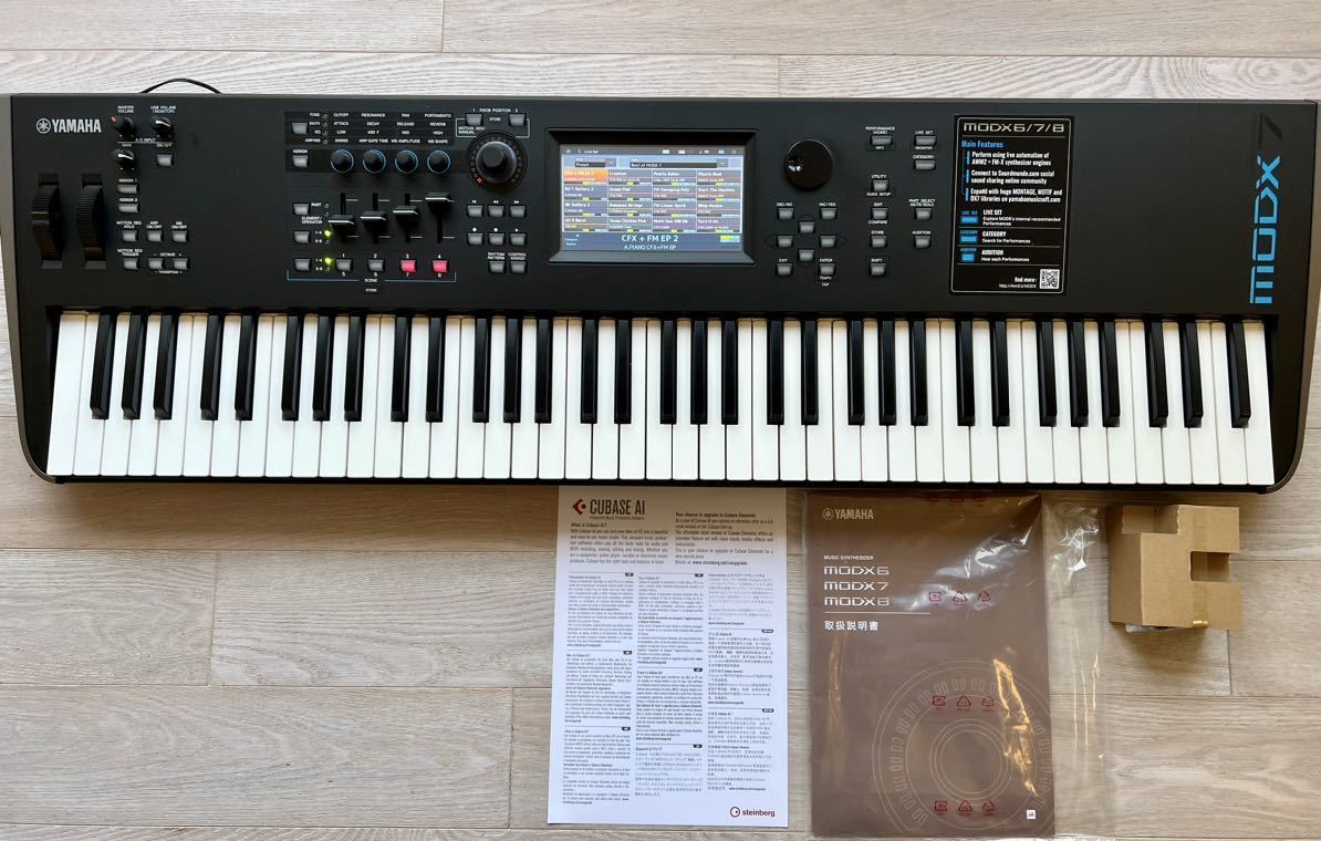 YAMAHA ヤマハ MODX7 シンセサイザー 76鍵 76鍵 YAMAHA MODX7+ Pro