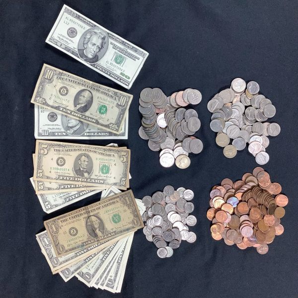D4101【外貨】　アメリカ ドル　紙幣　硬貨 70＄以上まとめ アメリカ通貨「紙幣($)が6種類・硬貨(¢)が4種類」の覚え方！紙幣 アメリカ アメリカの紙幣と硬貨について｜meiyouji