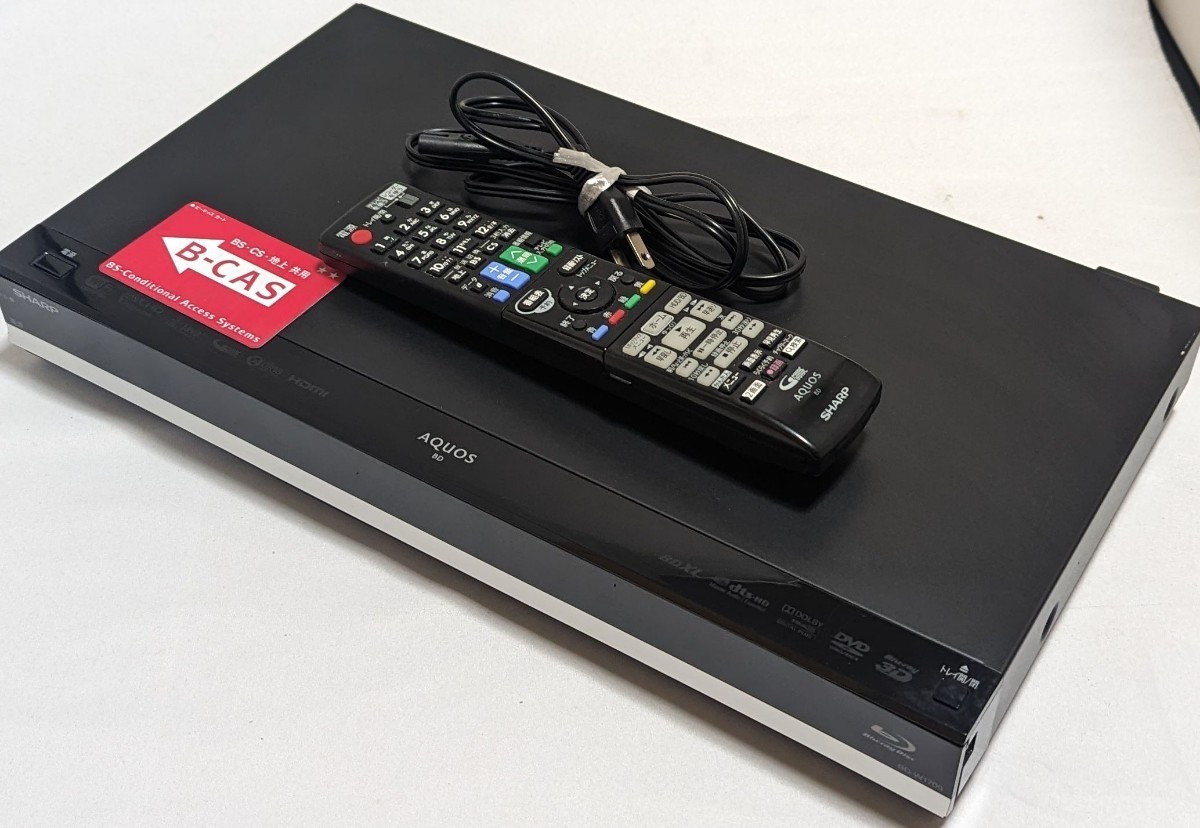BD-W1700 ブルーレイレコーダー SHARP シャープ AQUOS 公式通販 1TB 2