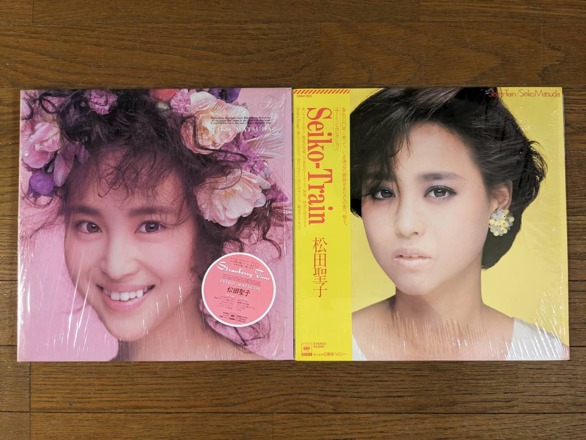 ◇松田聖子最強セット◇「CITRON」含む極美帯付LP34枚セット！LP完全 