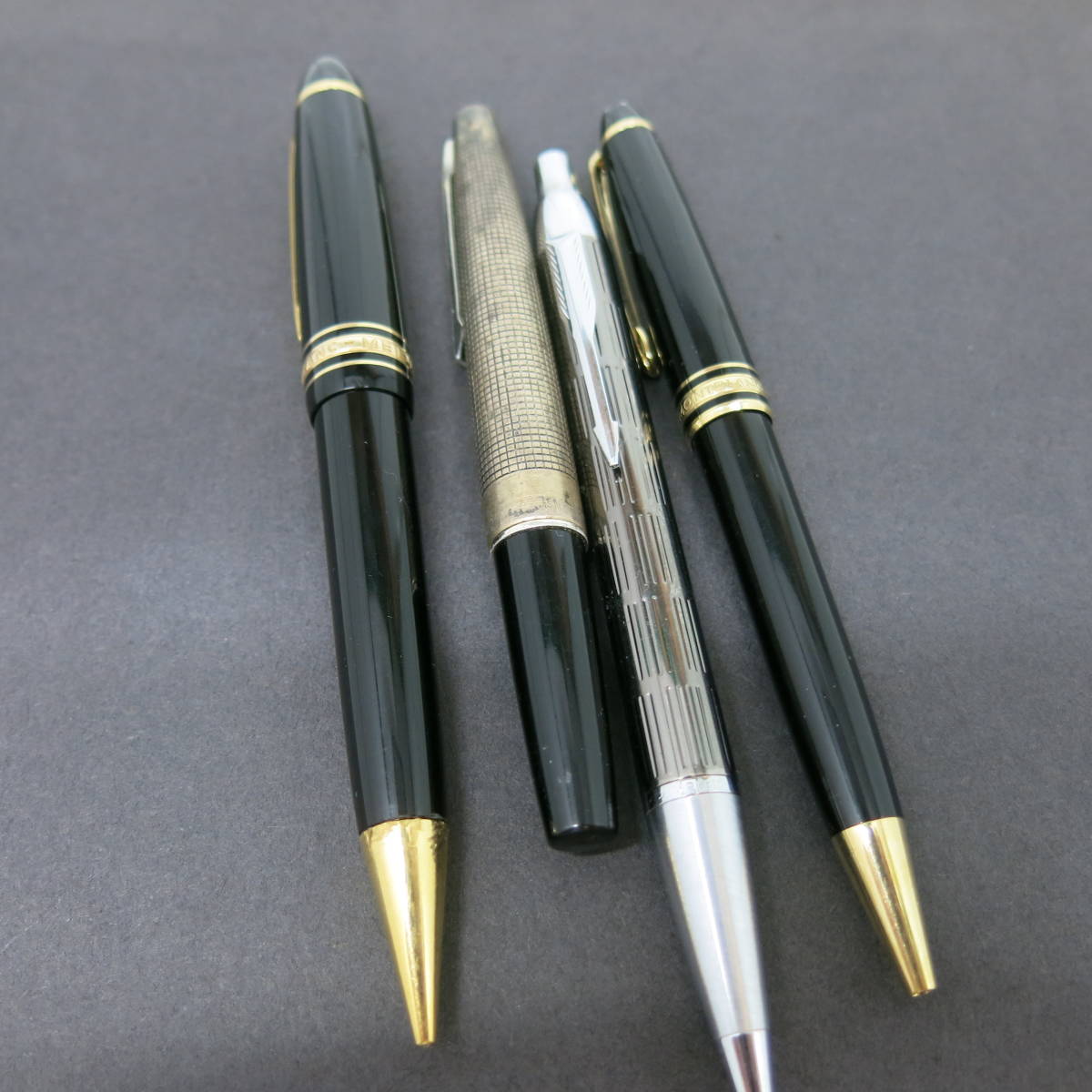 ☆GOL☆モンブラン・ボールペン・シャープペン パーカー パイロット エリート ジャンク ※付属品無し 中古 傷やイニシャル刻印あり 