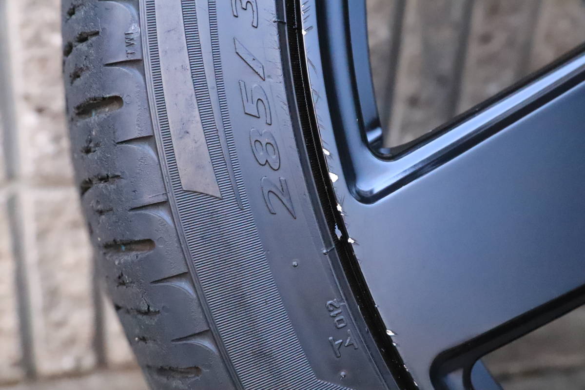 ポルシェ　カイエン　958　22インチ　鍛造ホイール　タイヤ山あり 285/35-22 22×10.5J ◆京都府　引取希望_10