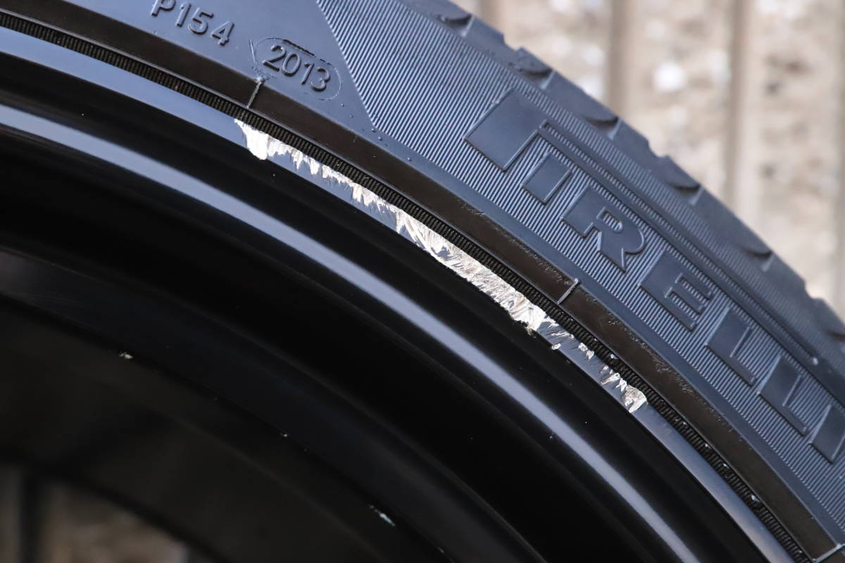 ポルシェ　カイエン　958　22インチ　鍛造ホイール　タイヤ山あり 285/35-22 22×10.5J ◆京都府　引取希望_4