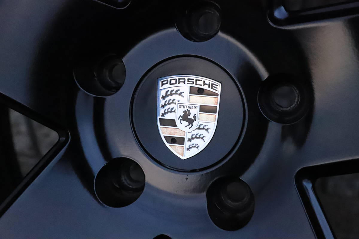 ポルシェ　カイエン　958　22インチ　鍛造ホイール　タイヤ山あり 285/35-22 22×10.5J ◆京都府　引取希望_6