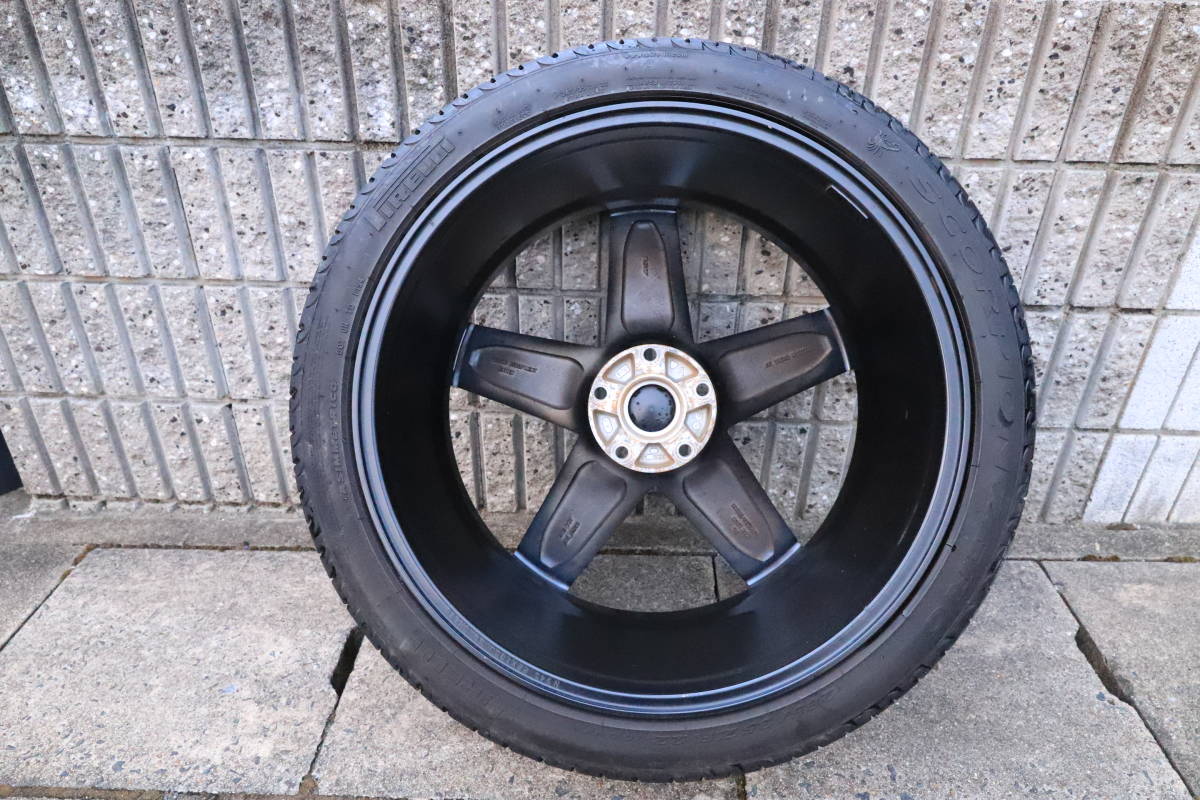 ポルシェ　カイエン　958　22インチ　鍛造ホイール　タイヤ山あり 285/35-22 22×10.5J ◆京都府　引取希望_9