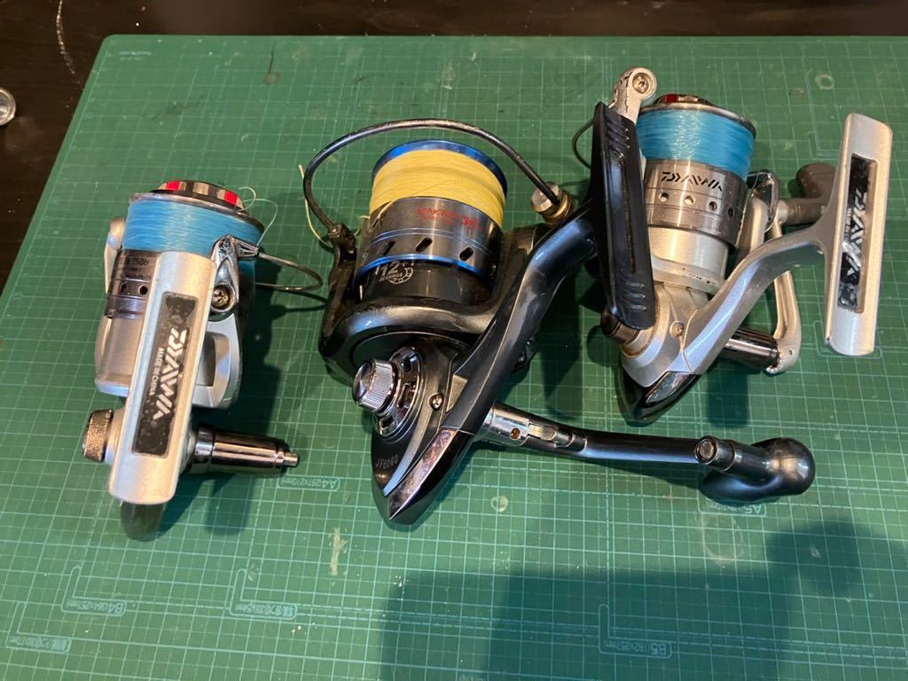 ダイワ　スピニングリール　セット