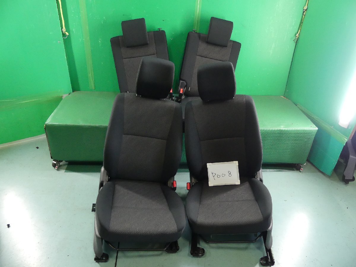 ジムニー JB23W 9型 純正 シートセット 運転席 助手席 リア 1.9万Km XC 34069 P008