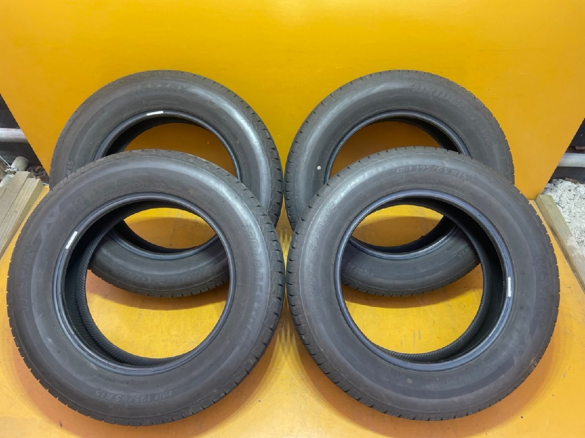 送料無料】195/65R15 91S BRIDGESTONE NEXTRY【4本セット】☆6653
