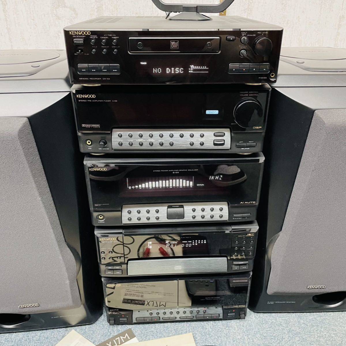 KENWOOD コンパクトオーディオ NEWALLORA XJ7Mスピーカー KENWOOD ALLORA XJ7M ケンウッド Yahoo!オークション NEW - コンポ