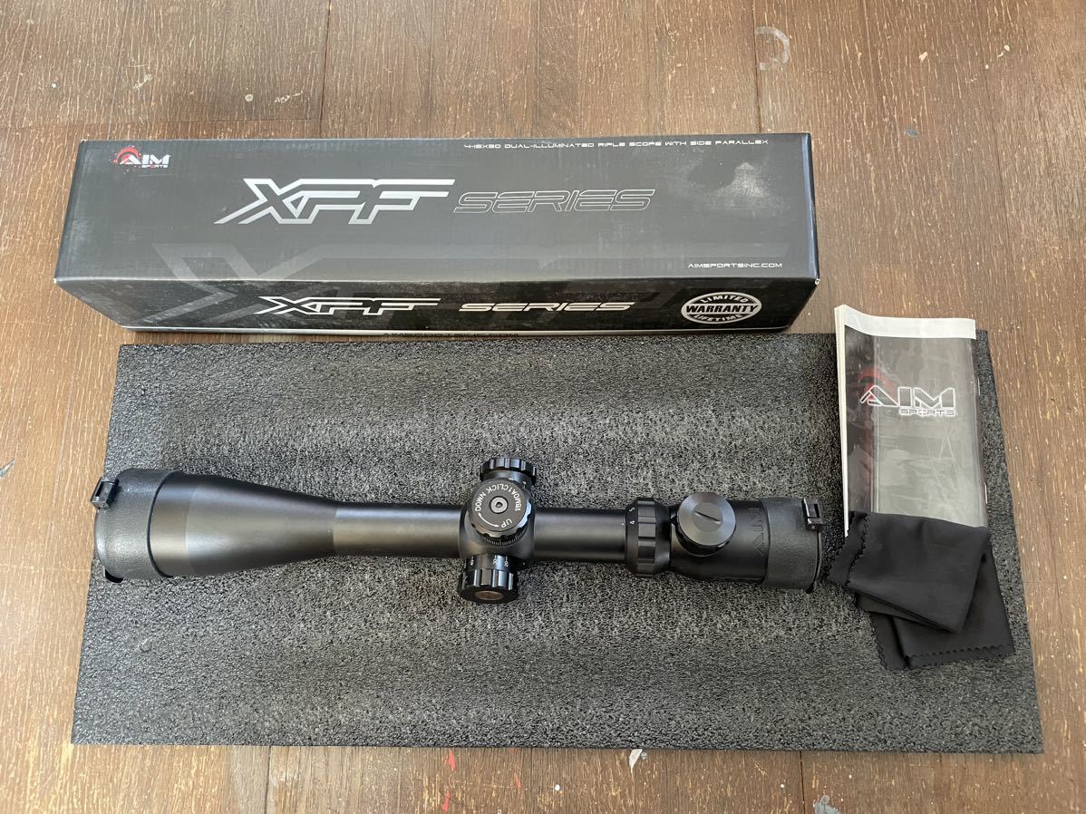 激安大特価，低価 AIM XPF 4-16X50 DUAL-ILLUMINATED スコープ(パーツ)｜売買されたオークション情報、yahooの商品情報をアーカイブ公開 - オークファン パーツ