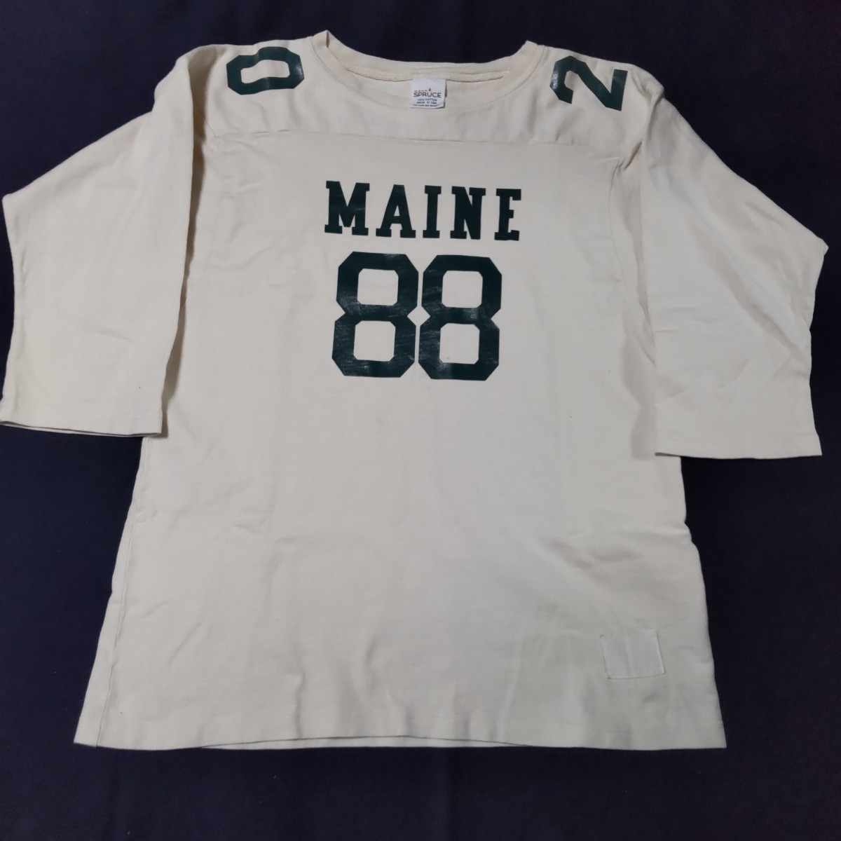 Mサイズ】mayo spruce メイヨー スプルース フットボールtシャツ
