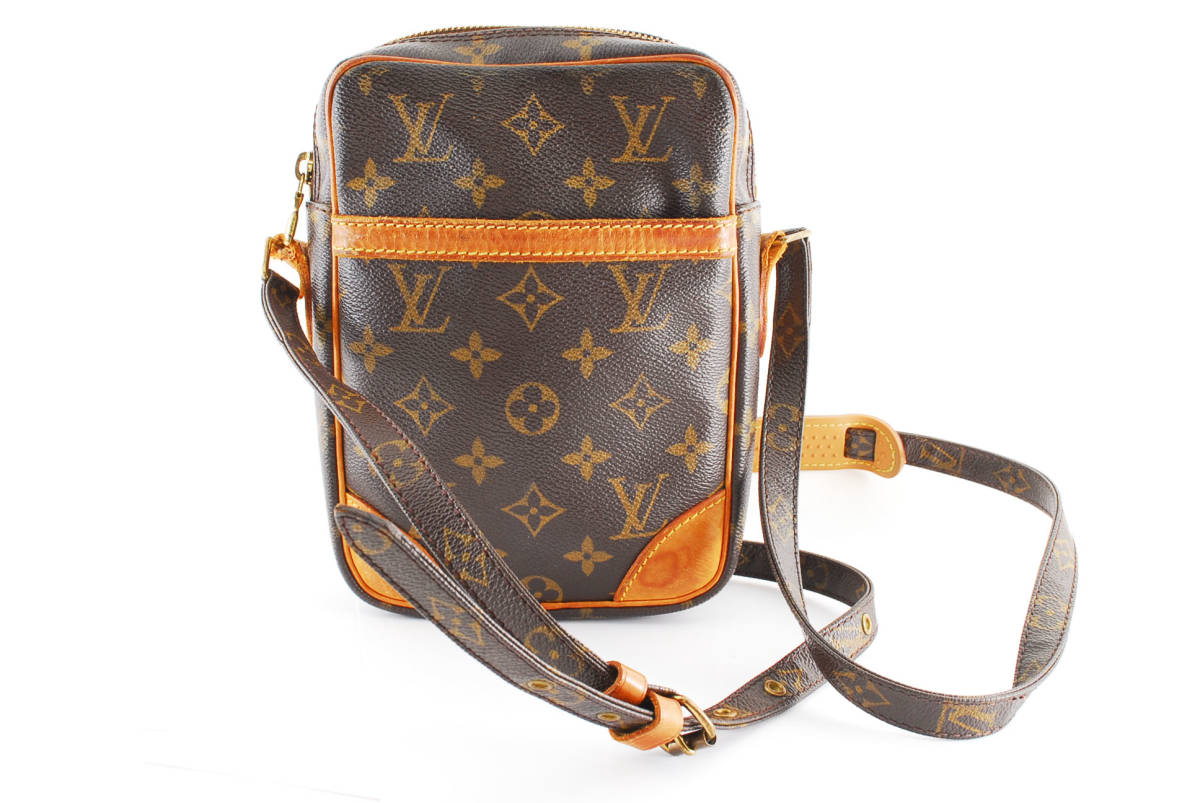 1円〜美品 LOUIS VUITTON ルイヴィトン モノグラム ダヌーブ 