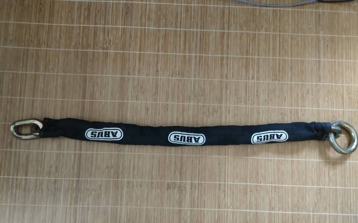 ABUS 12mmの極太 最強チェーン 径12mm/80cm 12KS/80 LOOP 送料無料