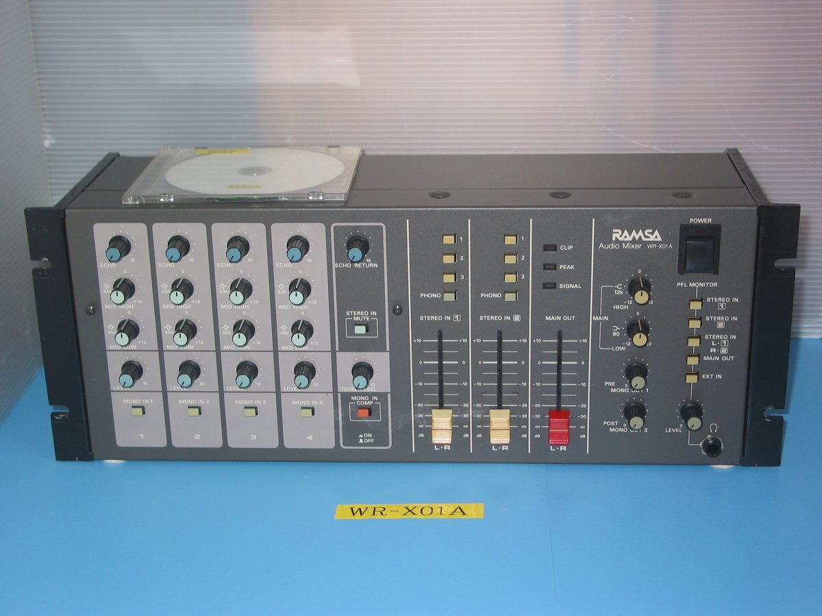Panasonic RAMSA オーディオミキサー WR-X01A (USED） 【公式通販】