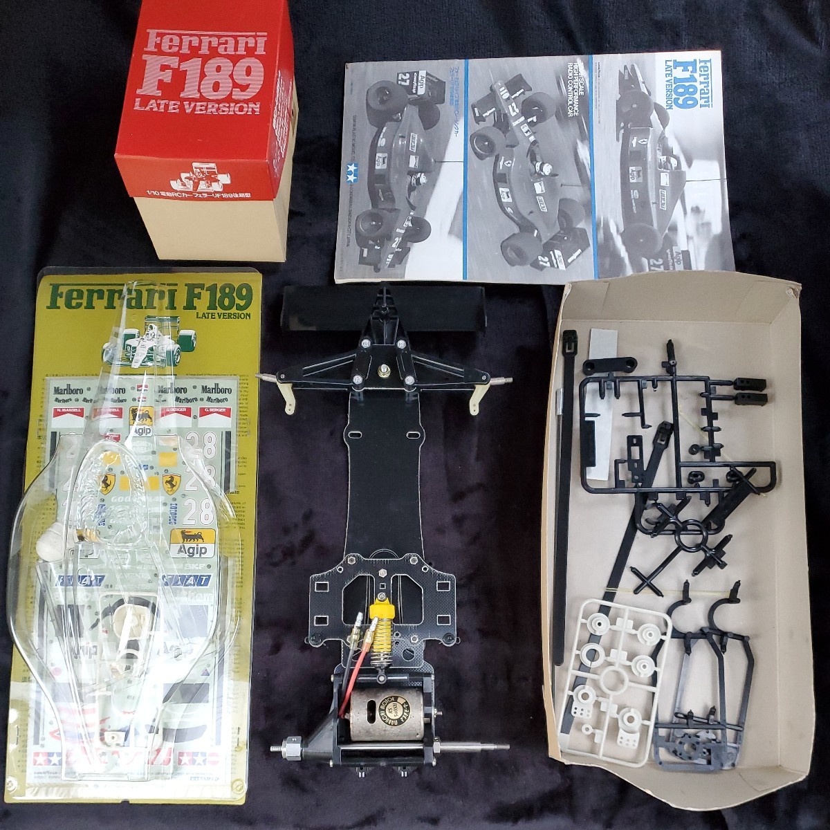 定番，SALE タミヤ 1/10 RC F102 フェラーリ F189 後期型 F1 田宮模型 TAMIYA FERRARI LATE VERSION マンセル ベルガー 絶版(田宮模型)｜売買されたオークション情報、yahooの商品情報をアーカイブ公開 - オークファン 田宮模型