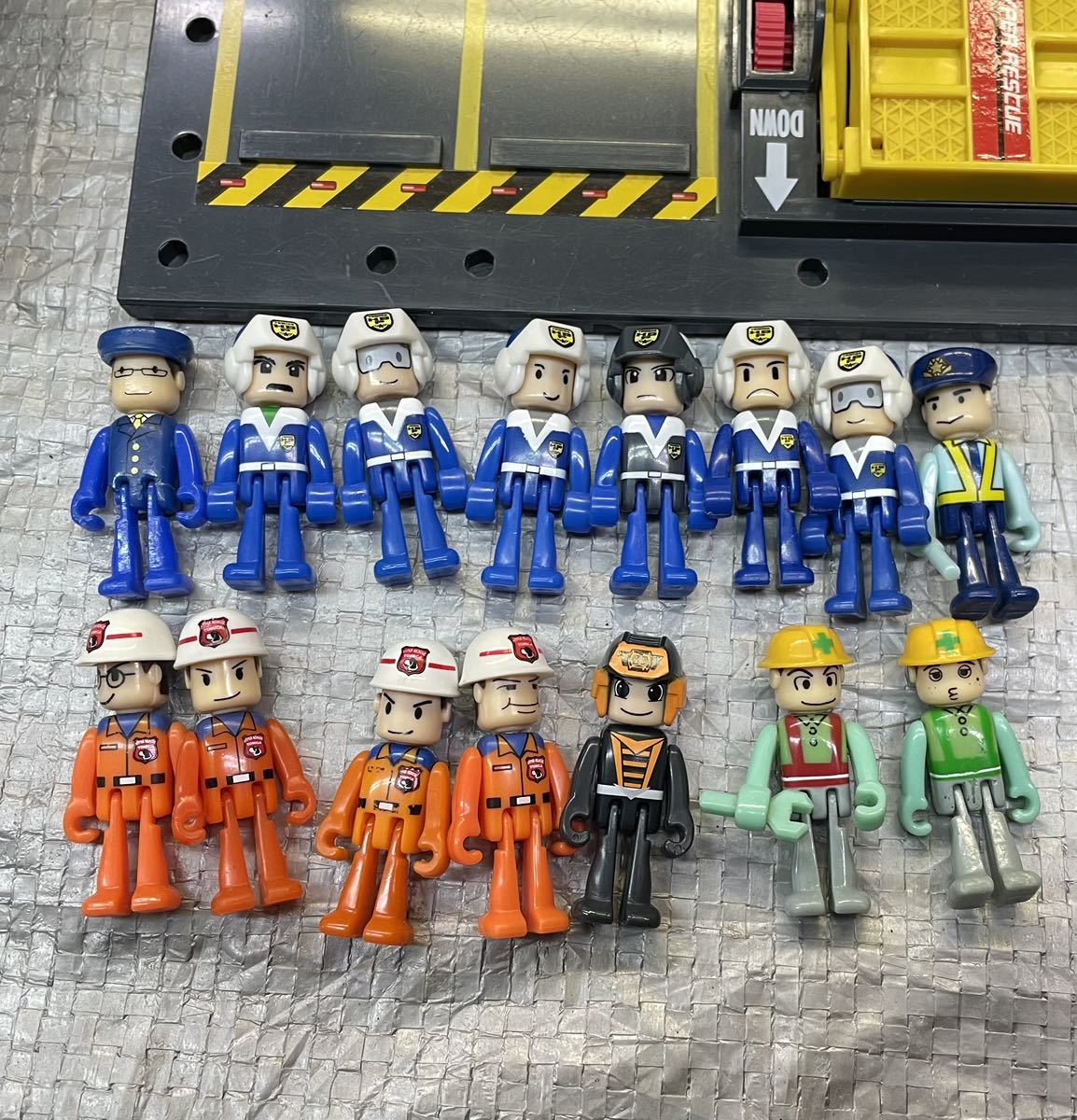 ジャンク品】タカラ トミー トミカ ハイパーレスキュー プラレール 