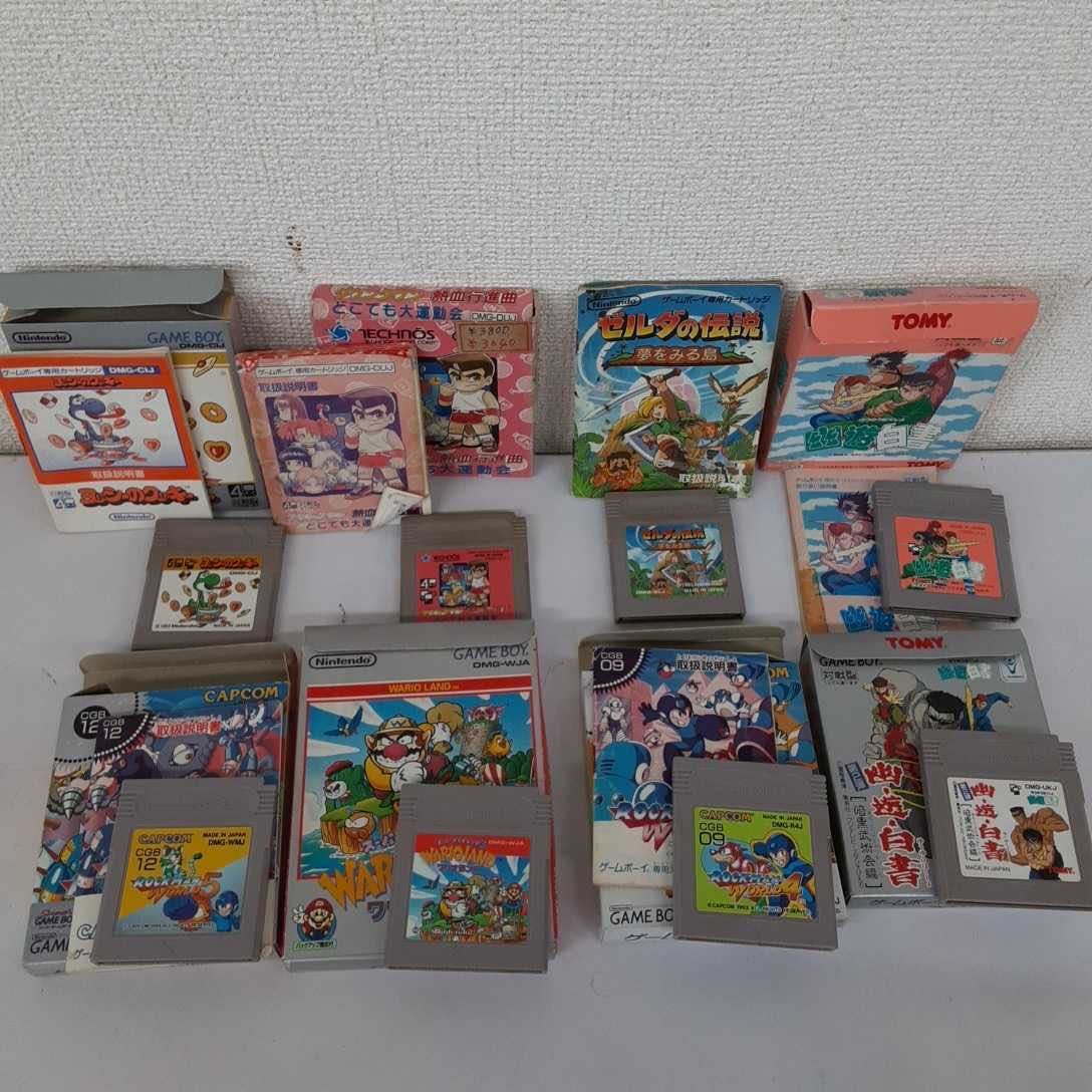 送料無料 中古品 Nintendo ゲームボーイ ソフト幽☆遊☆白書 ワリオ 