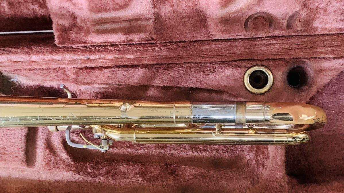 YBL-322 バストロンボーン ヤマハ YAMAHA 太菅 ゴールド仕上げ 希少