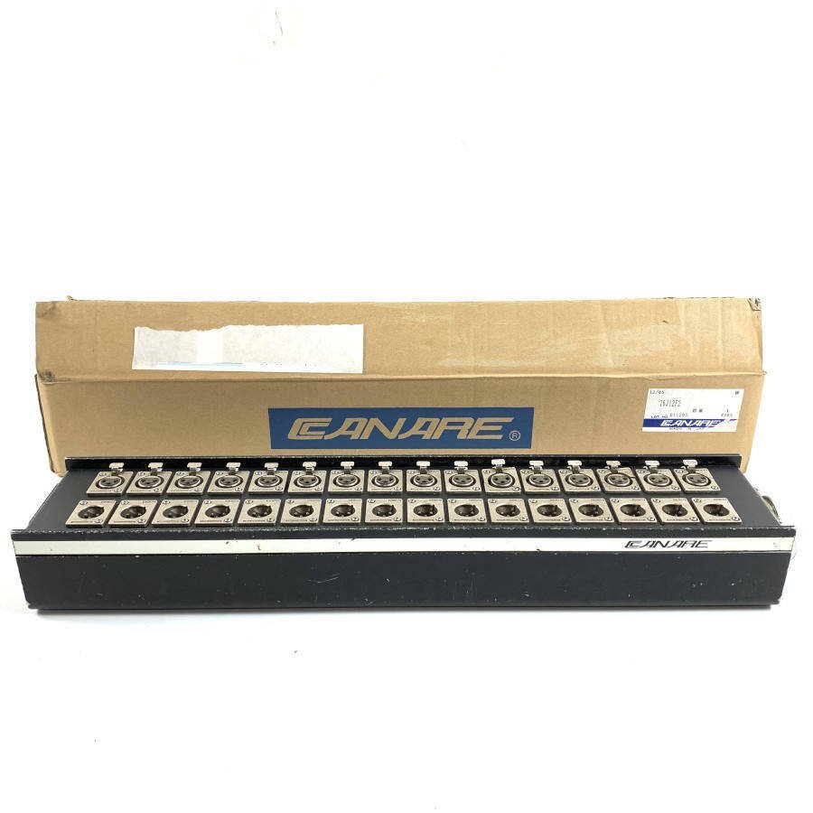 CANARE カナレ 16J12F2 コネクタボックス 元箱付き☆現状品【TB】
