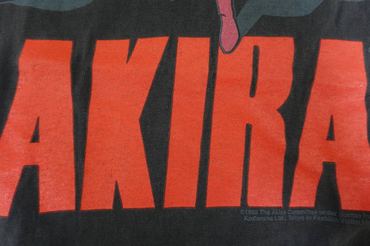 AKIRA Tシャツ ブラック 黒 アキラ サイズM 大友克洋 ヴィンテージ 