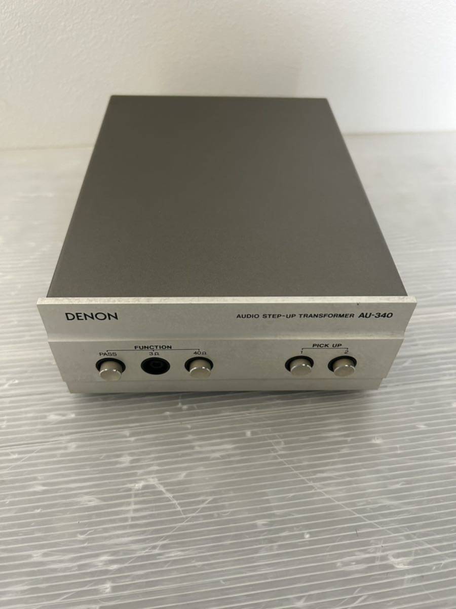 DENON AU-340 デノン MC昇圧トランス □□DENON AU-340 MC昇圧トランス