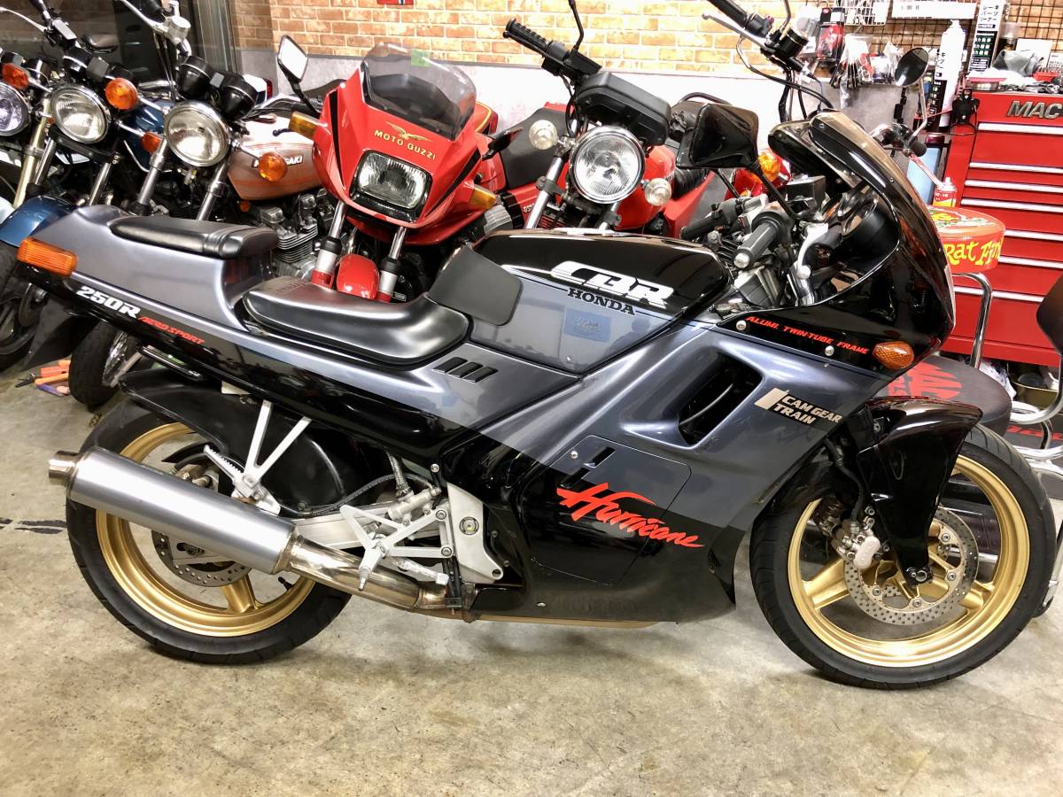 CBR250R MC17 - ホンダ 実動 Yahoo!オークション 書類付 極美車 低走行 