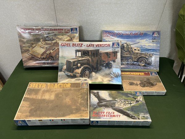 【新作入荷，正規品】 &sect; ITALERI/イタレリ OPEL BLITZ LATE VERSION STEYR TRACTOR NEBELWERFER 6個セット 324 053 227 371 294 6386 N01340(その他)｜売買されたオークション情報、yahooの商品情報をアーカイブ公開 - オークファン その他