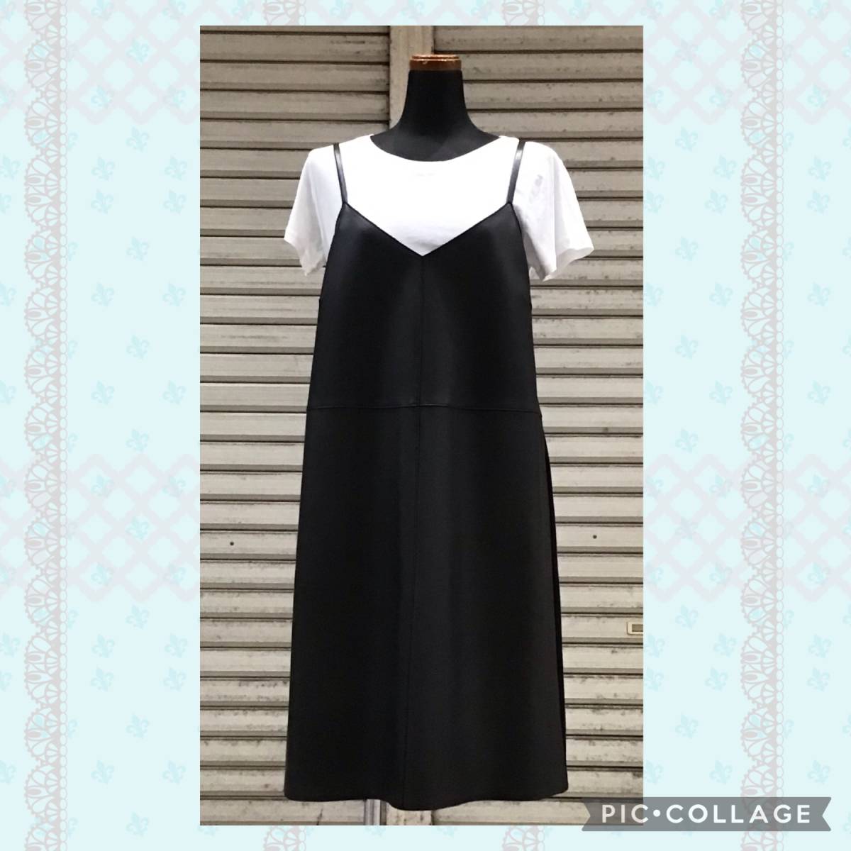 マックスマーラ　ウイークエンド　レザー　ワンピース　44