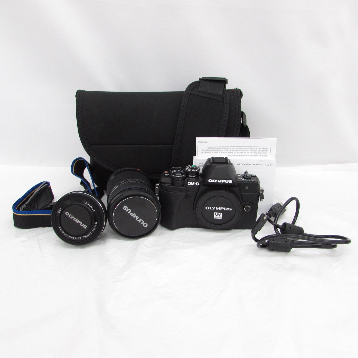 中古品】OLYMPUS オリンパス ミラーレス一眼レフカメラ OM-D E0M10 