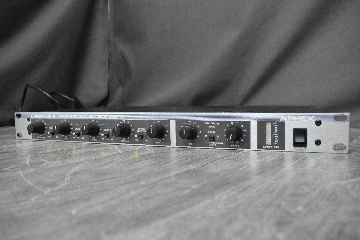 ◇s519 現状品 APHEX アフェックス マルチバンドリミッター DOMINATOR II MODEL720