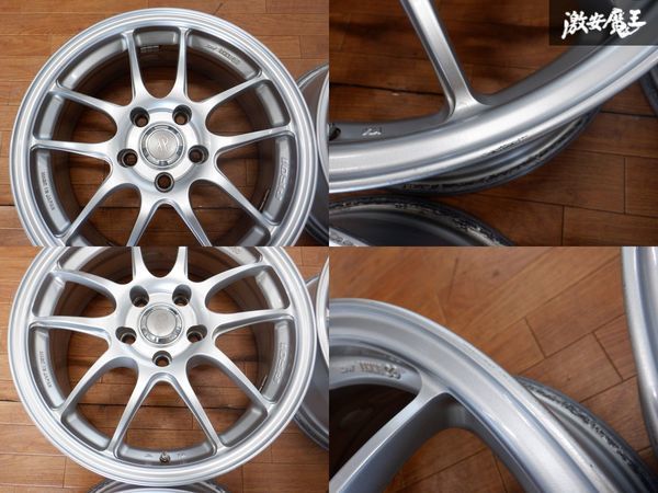 ENKEI エンケイ PF01 ホイール 17インチ 7J +48 PCD114.3 5穴 4本 