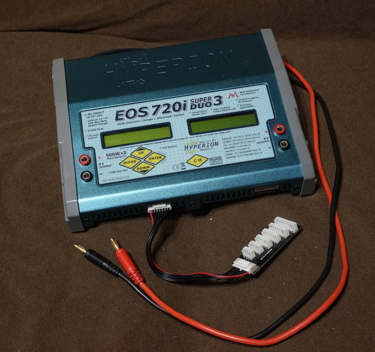 ◇HYPERION EOS720i SUPER DUO3 バランス機能付き充電器 EOS SUPER