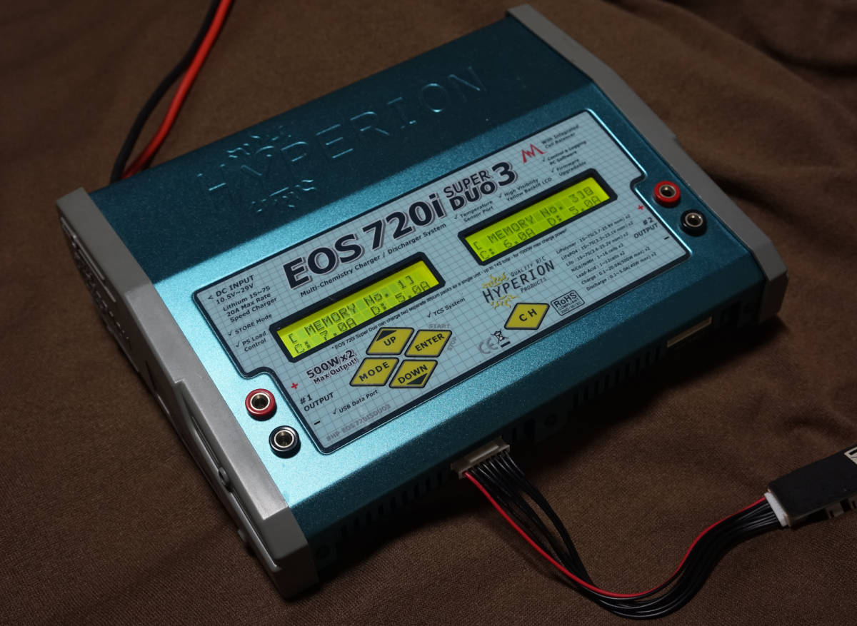 ◇HYPERION EOS720i SUPER DUO3 バランス機能付き充電器 EOS SUPER