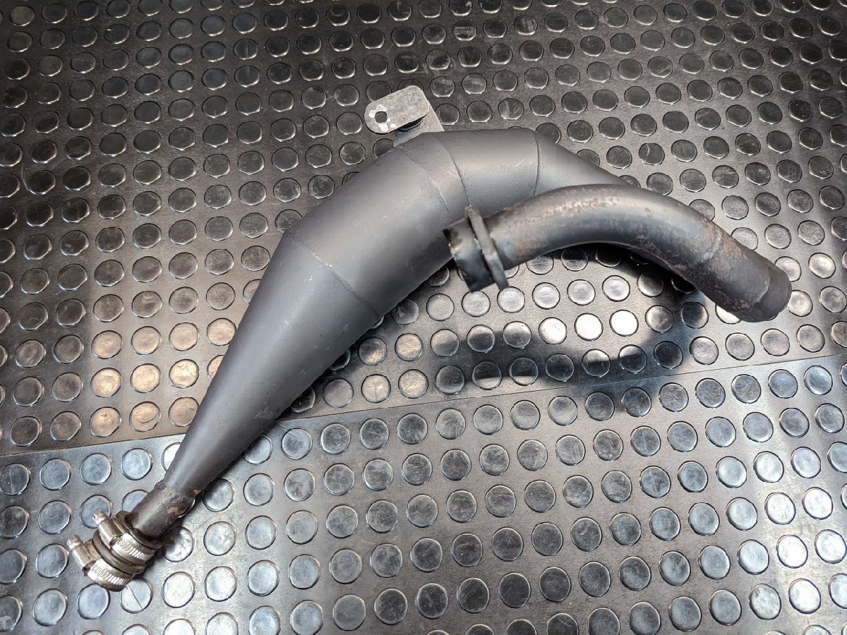 □カワサキ KSR80 社外 OUTEX チャンバー マフラー MX080B アウ