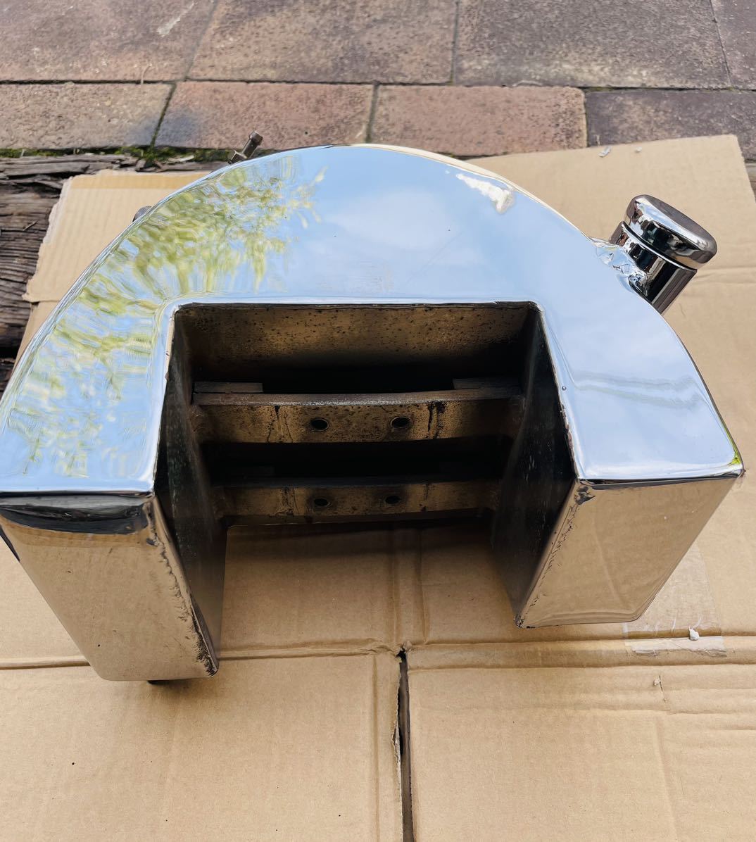 ハーレー パン・ナックル・ショベルヘッド エボ ハーレーオイルタンク