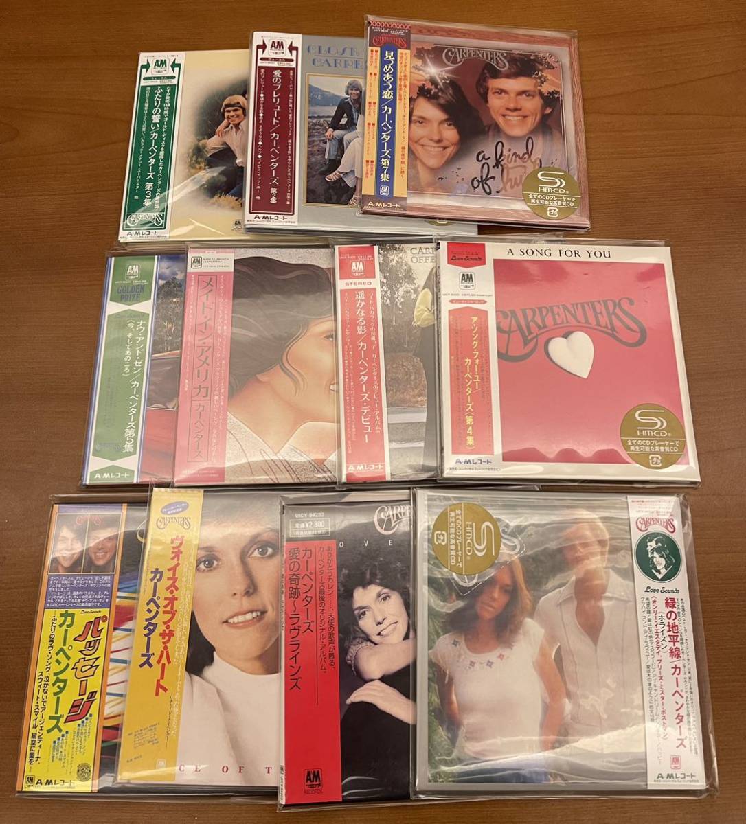 カーペンターズ ライヴ・イン・ロンドン 紙ジャケ SHM-CD ライヴ・イン
